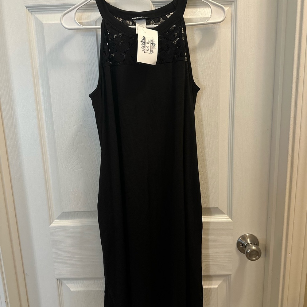 Elegant Black Lace Dress